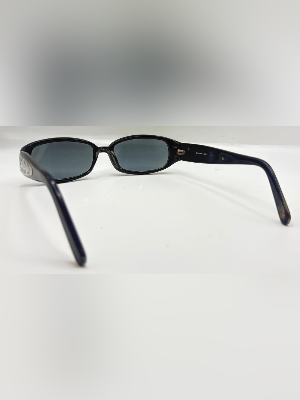 Liz Claiborne L509S Black Oval Sunglasses Frames Only - Picture 5 of 8